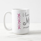 Liebemamma moon und hintere Tasse (Links)