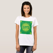 Liebemandala-Entwurf T-Shirt (Vorne ganz)