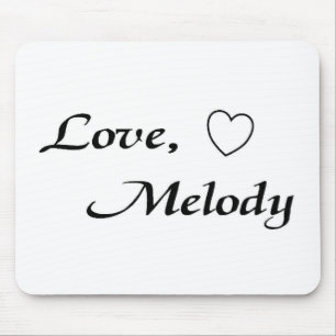 Liebemelodie mousepad- besonders angefertigt mousepad