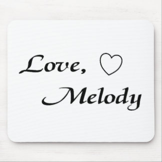 Liebemelodie mousepad- besonders angefertigt mousepad