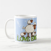 Liebemutterschaf-Tasse Kaffeetasse (Links)