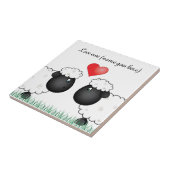 Liebemutterschafschafe Fliese (Seite)