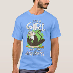 Lieben Affen Safari Tiere Wildtiere T-Shirt