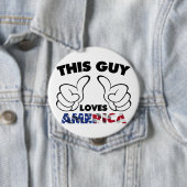 Lieben Amerika dieses Typ Button (Beispiel)