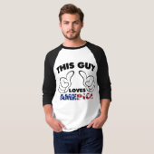 Lieben Amerika dieses Typ T-Shirt (Vorne ganz)