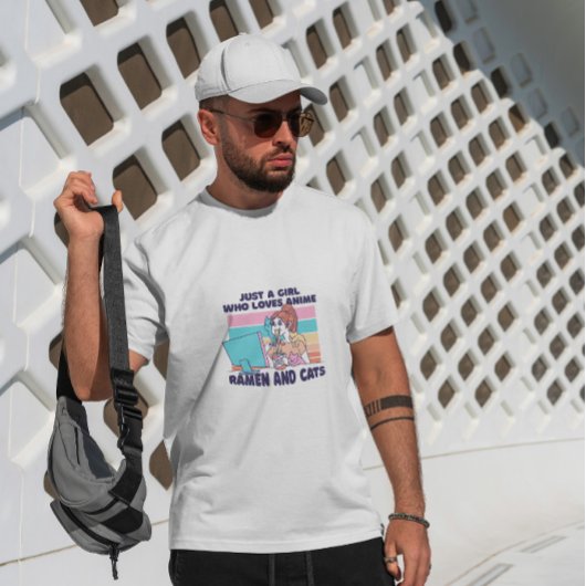 Lieben Anime und Ramen T-Shirt