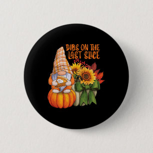 Lieben aus dem Herbst Pumpkin Pie Dessert und Herb Button