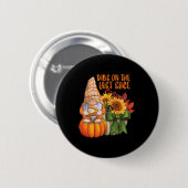 Lieben aus dem Herbst Pumpkin Pie Dessert und Herb Button (Vorne & Hinten)