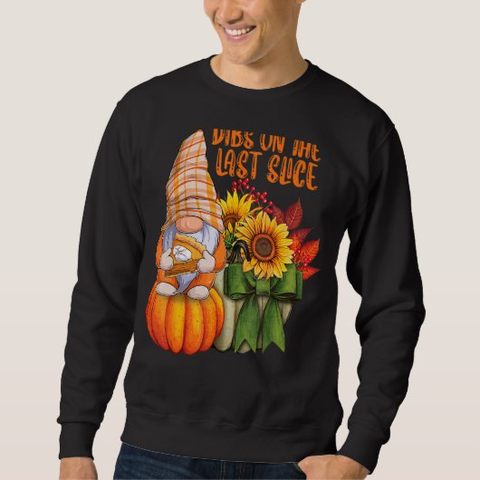 Lieben aus dem Herbst Pumpkin Pie Dessert und Herb Sweatshirt (Vorderseite)