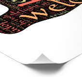 Lieben: Ausdrücke bedingungsloser Liebe Poster (Ecke)