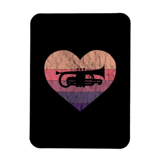 Lieben Cornet und Flugelhorn Magnet (Vertikal)