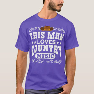 Lieben Country Music for Country Music Fans T-Shirt