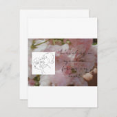 Lieben Dankeskarte (Vorne/Hinten)