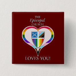 Lieben der Bischofskirche Button