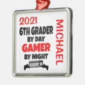 Lieben des 6. Grades Videospiele CUSTOM Ornament Aus Metall (Links)