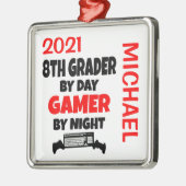 Lieben des achten Grades Videospiele CUSTOM Ornament Aus Metall (Links)