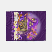 Lieben des Gnome-Körpers fallen wie der Mensch Fleecedecke (Vorderseite (Horizontal))