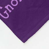 Lieben des Gnome-Körpers fallen wie der Mensch Fleecedecke (Ecke)