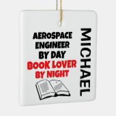 Lieben des Luft- und Raumfahrtingenieurs lesen CUS Keramikornament (Rechts)