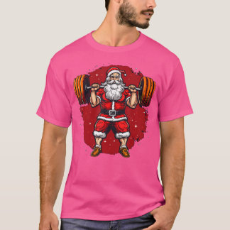 Lieben des Weihnachtsmannes heben T-Shirt