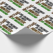 Lieben des zivilen Ingenieurs Jagd Geschenkpapier (Ecke)