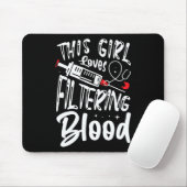 Lieben, die die Dialyseversorgung mit Blutgefäßen Mousepad (Mit Mouse)