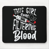 Lieben, die die Dialyseversorgung mit Blutgefäßen  Mousepad (Vorne)