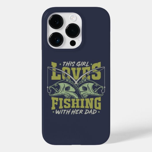 Lieben, die mit ihrem Vater Vater fischen Case-Mate iPhone Hülle (Rückseite)