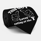 Lieben dieses Typ, die am Y essen Krawatte (Gerollt)