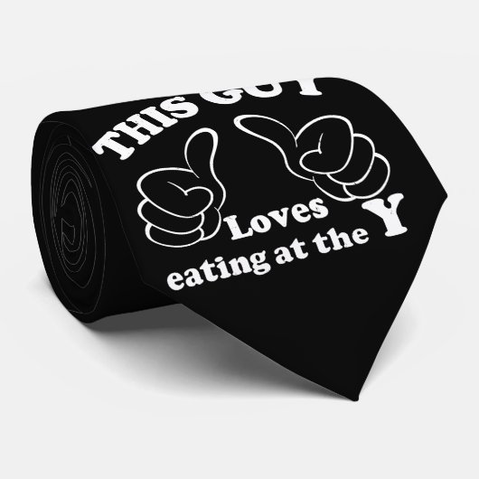 Lieben dieses Typ, die am Y essen Krawatte (Gerollt)