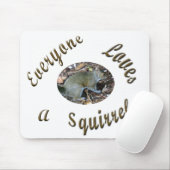 Lieben ein Eichhörnchen Mousepad (Mit Mouse)