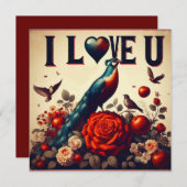 Lieben Feiertagskarte (Vorne/Hinten)