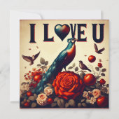 Lieben Feiertagskarte (Vorderseite)