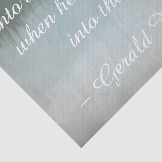 Lieben - Freiheitsangebot Seidenpapier (Detail)