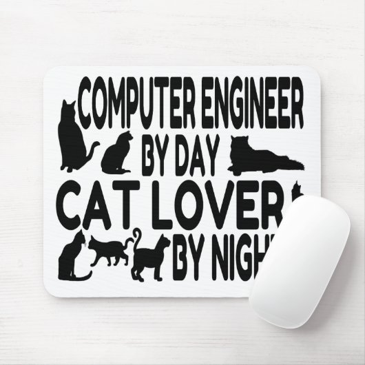 Lieben für Computeringenieure Mousepad (Mit Mouse)