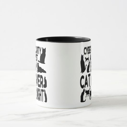 Lieben für Cybersicherheitsanalytiker Tasse (Zentrum)