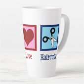 Lieben für Frieden Milchtasse (Rechte Ecke)