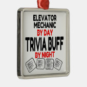 Lieben für Höhenruder Trivia Ornament Aus Metall (Rechts)