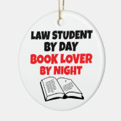 Lieben für Jurastudenten Keramik Ornament (Links)