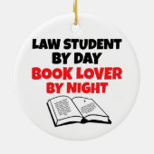 Lieben für Jurastudenten Keramik Ornament (Hinten)