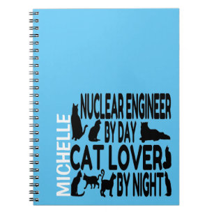 Lieben für nukleare Ingenieure Notizblock