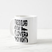 Lieben für Softwareentwickler Kaffeetasse (Vorderseite Links)