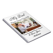 Lieben für Vater / Großvater / Ehemann Notizblock (Rechte Seite)