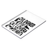 Lieben für zivile Ingenieure Notizblock (Linke Seite)