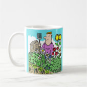 Lieben Gartenarbeit. Keen Gardener Kaffeetasse (Links)