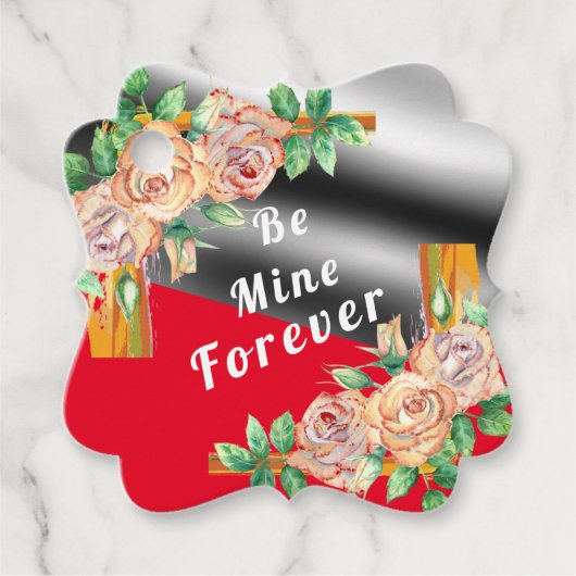 Lieben Geschenkanhänger (Vorderseite)