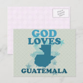 Lieben Guatemala Postkarte (Vorne/Hinten)