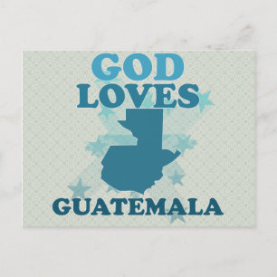 Lieben Guatemala Postkarte