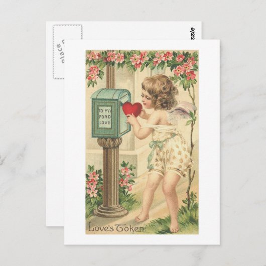 Lieben - Herzerkrankung Postkarte (Vorne/Hinten)