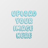 Lieben hochladen fensteraufkleber (Blatt)